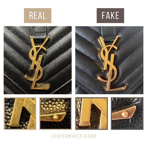 how to spot a fake ysl bag|YSL serial number check.